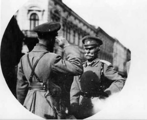 Командующий 9-й армией генерал от инфантерии П. А. Лечицкий