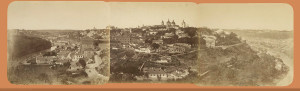 М. Грейм. Панорама Каменец-Подольского с южной стороны. 1876 год