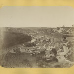 М. Грейм. Панорама Каменец-Подольского с южной стороны. 1876 год (1 из 3)