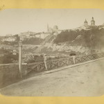 М. Грейм. Панорама Каменец-Подольского с западной стороны. 1876 год (1 из 3)