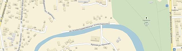 То, что осталось от улицы Кармалюка