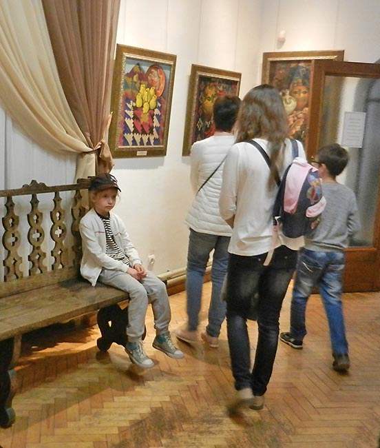 Каменец-Подольский. Галерея искусств. Выставка произведений А. Л. Грена. 17 мая 2019