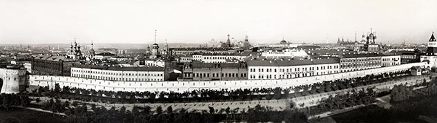 Панорама Китай-города в Москве, 1887 год
